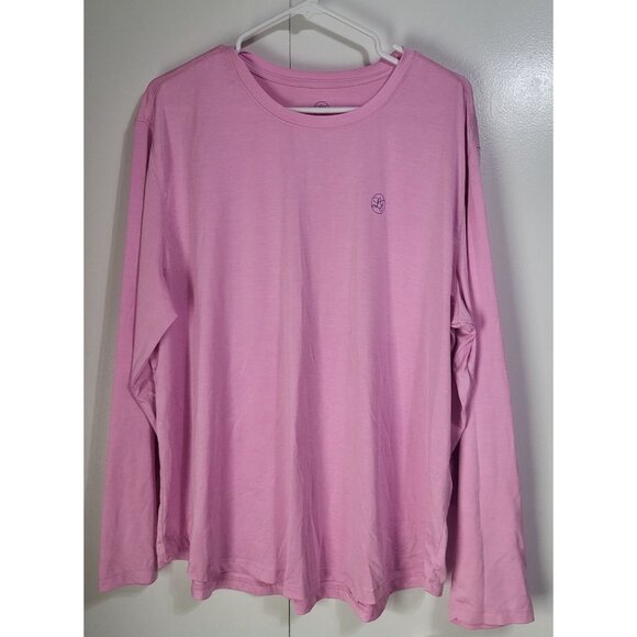 Lauren James Tops - LJ BY LAUREN JAMES Women's XXL Long Sleeve UPF Pink Shirt Beach Fish Preppy